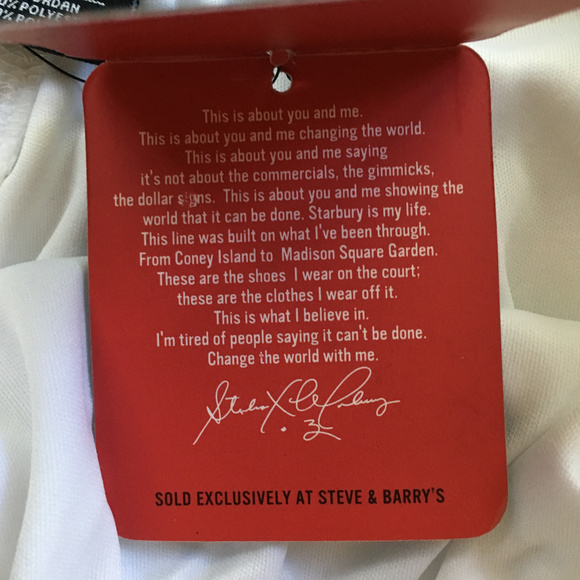 Ben Wallace VINTAGE Starbury Jersey New Old Stock NOS 2008 - Picture 6 of 8